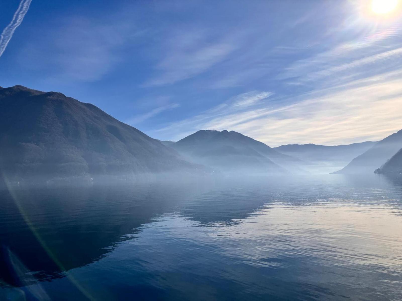 Veralto - Modern Suite With Como Lake View Vacallo Esterno foto