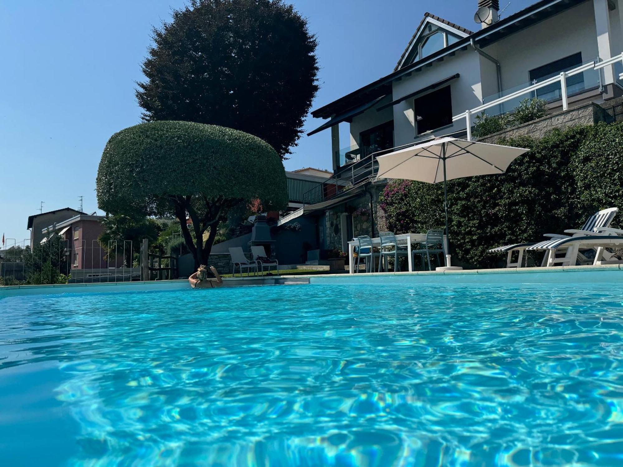 Veralto - Modern Suite With Como Lake View Vacallo Esterno foto