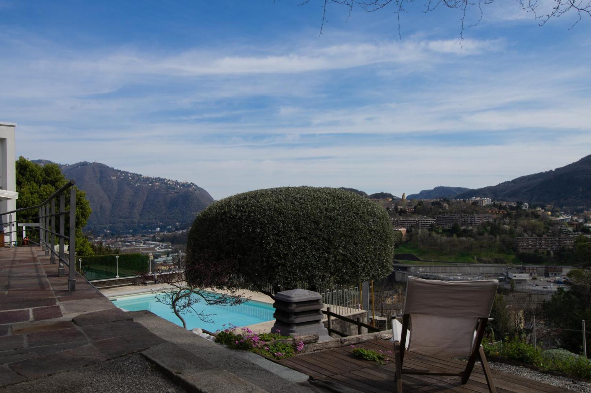 Veralto - Modern Suite With Como Lake View Vacallo Esterno foto