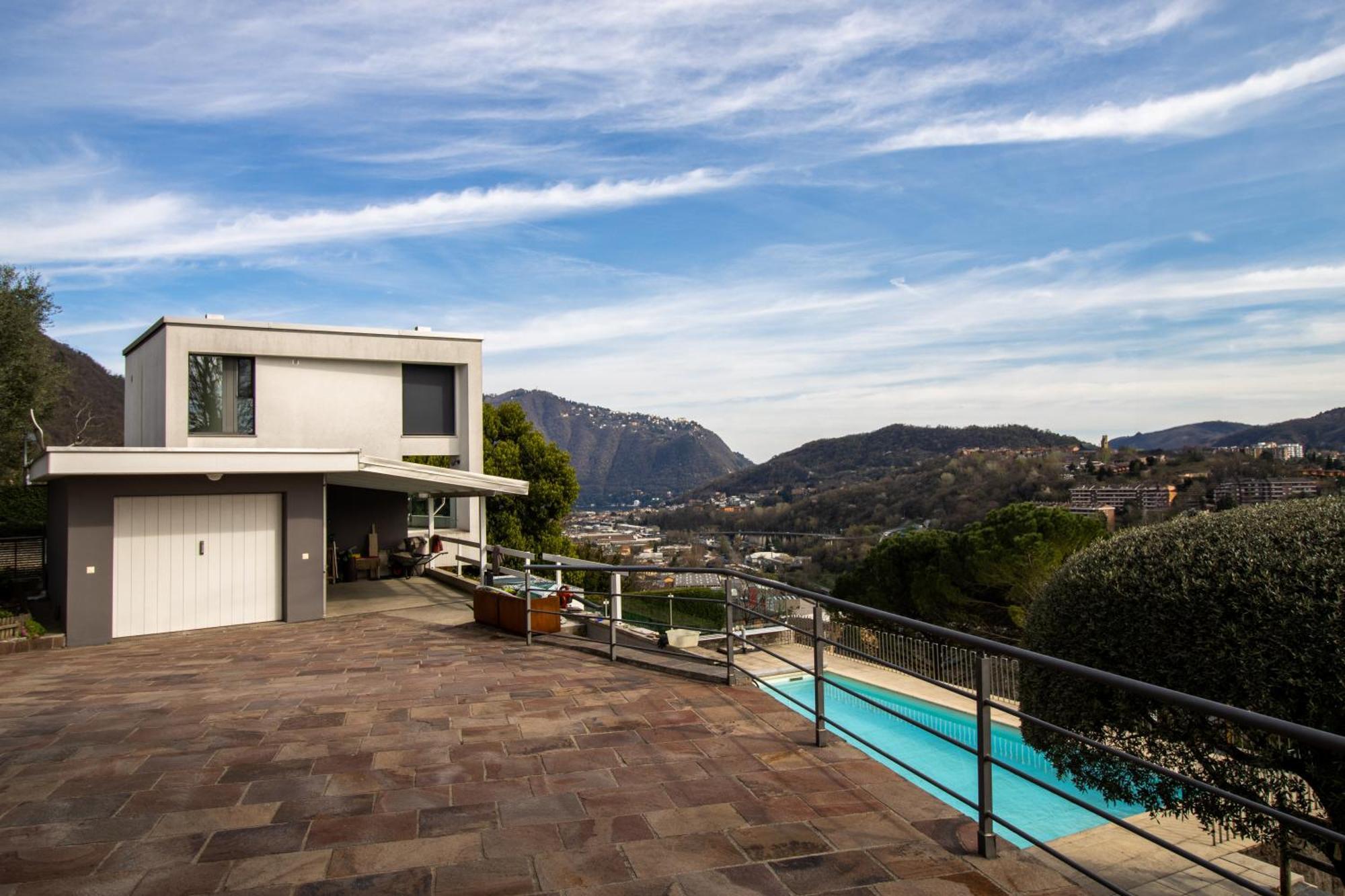Veralto - Modern Suite With Como Lake View Vacallo Esterno foto